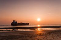 Zeeschip bij Vlissingen