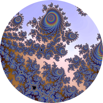 Kleurrijke fractal - Wiskunde - Mandelbrot van MPfoto71