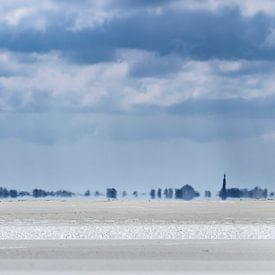 Strand met uitzicht op Schiermonnikoog von Sanneke Kortbeek