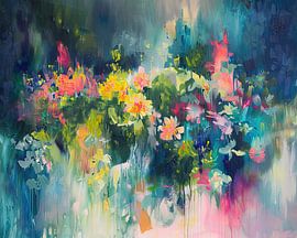 Blumenmalerei von Wunderbare Kunst