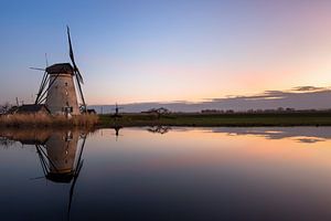 Sonnenuntergang an der Mühle von Maikel Brands