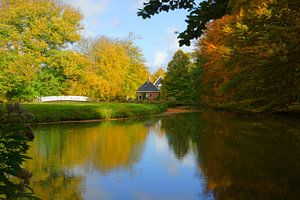 Landgoed Elswout in de herfst van Michel van Kooten