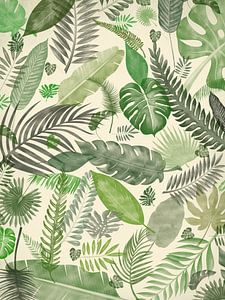 Tropical leaves van KB Design & Photography (Karen Brouwer)