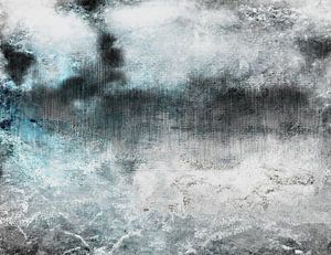 Scandinavie Abstrait - Paysage d'hiver sur Mad Dog Art