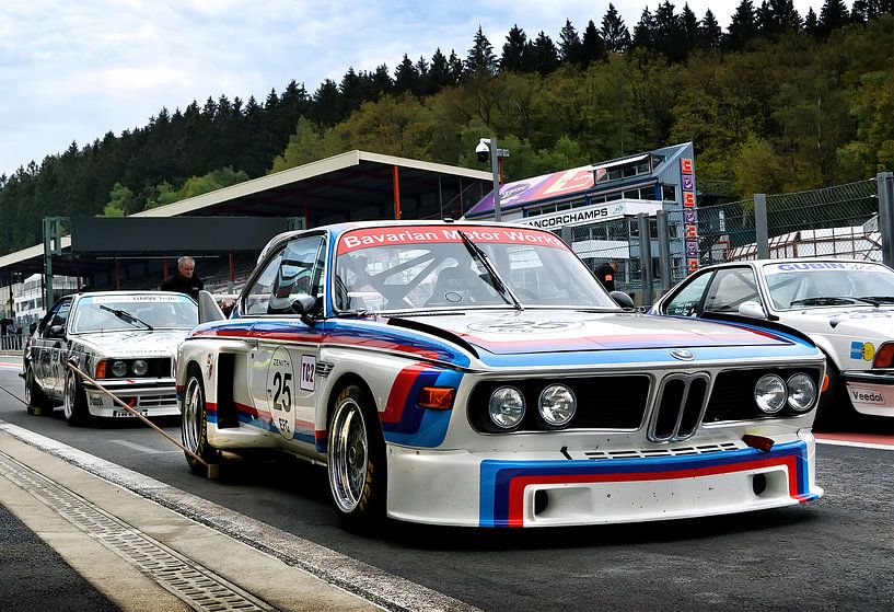 BMW CSL 'Batmobile' racer 1977 van BG Photo