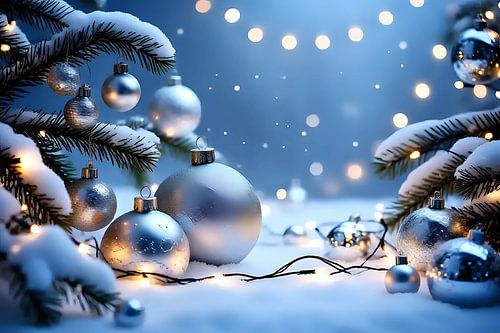 IJzige feestelijke magie