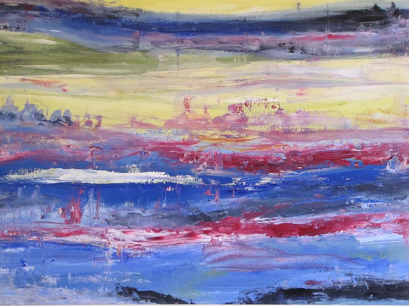 suggestie van landschap by Ellen Tijmes