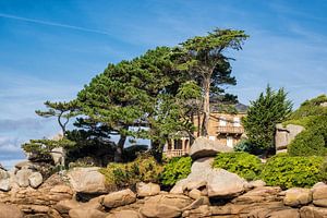 Gebäude in der Bretagne