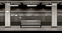 Ghost train at Nordbahnhof in East Berlin
