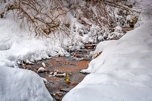 Strömen durch den Schnee