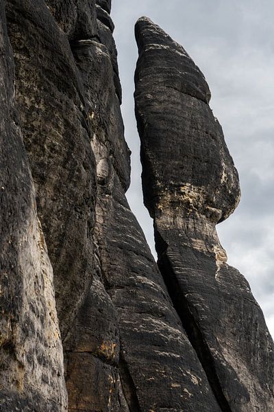 Frienstein, Sächsische Schweiz - Felsnadel über der Idagrotte von Pixelwerk