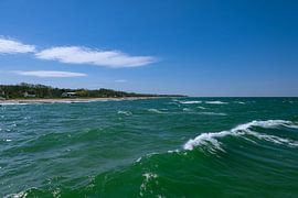 A windy day at the Baltic Sea by Peter Baier