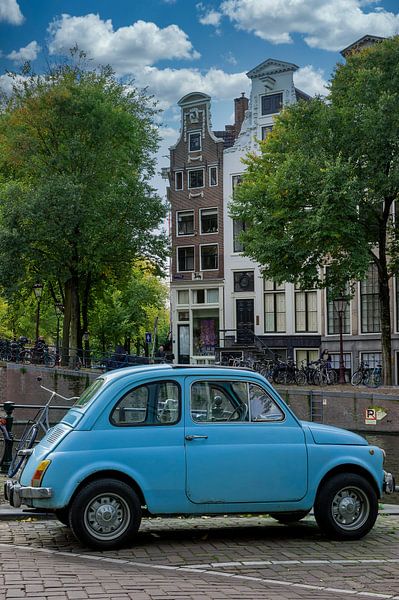 Oldtimer Fiat 500 Oldtimer in Amsterdam von Foto Amsterdam/ Peter Bartelings