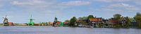 Panorama van de Zaanse Schans, Nederland van Henk Meijer Photography thumbnail