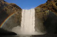 Waterval in Ijsland van Kevin Kardux thumbnail