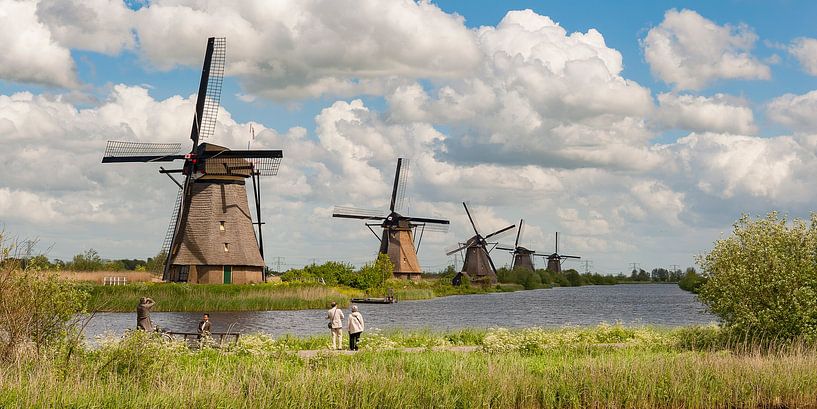 Moulin hollandais de Kinderdijk par Martien Janssen