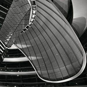 Die Kuppel des Reichstagsgebäudes in Berlin