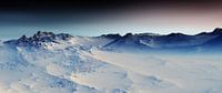 Schneebedeckte Berge 4 von Angel Estevez Miniaturansicht