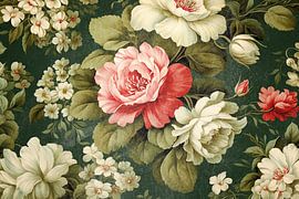 Vintage floral pattern by Whale & Sons