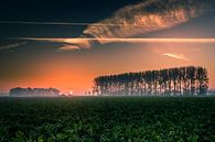 Sunrise Noordoostpolder by Martien Hoogebeen Fotografie thumbnail