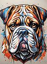 Geometric Grace of a Bulldog by Bart Veeken thumbnail