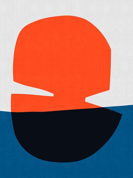 Blue and red D by Vitor Costa