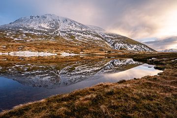 Ben Nevis on a moody day by Sonny Vermeer