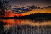 Midnight In Swedish Lapland 1