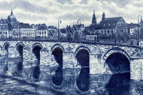 Maastricht in blue