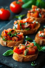 Kitchen pictures: Bruschetta by Poster Art Shop
