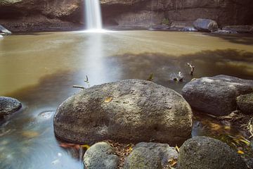 Waterfall at Khao Yai National Park, Thailand by Johan Zwarthoed