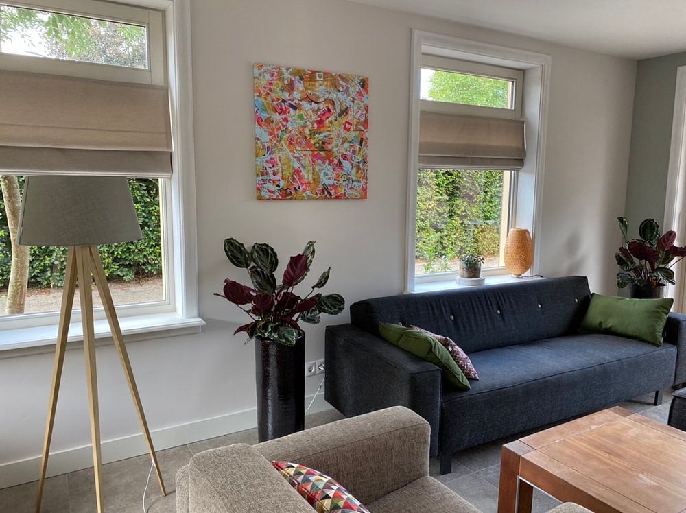 Collage "Happy Pollock" von SpeelseKunst