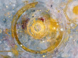 Golden Compass van Blikvanger Schilderijen