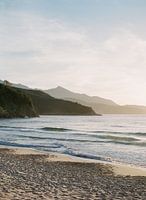 Sunset on Elba Italy, analog photo