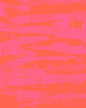 Neon-Pink und Orange. Bunte abstrakte moderne Kunst. Pop der Farben.