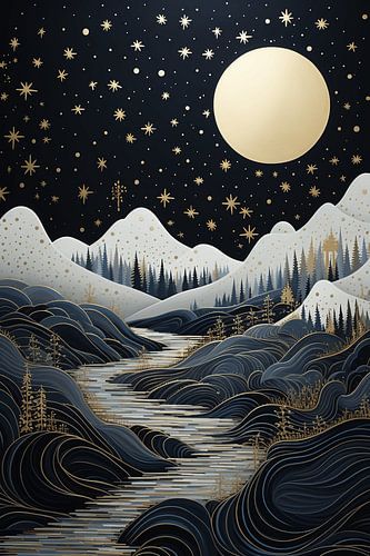 Ethereal Mountainous Scenes