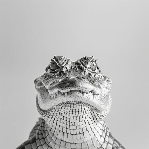 Krokodil von Poster Art Shop