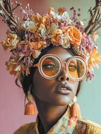 Blumenfrau von Ellen Novara-da Lima