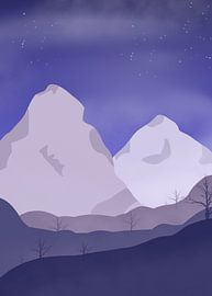 Abstract Wall Art by shichiro ken