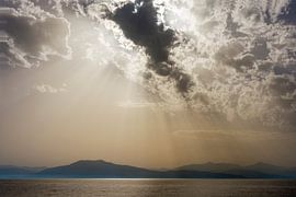 Greek sky by Anja Spelmans