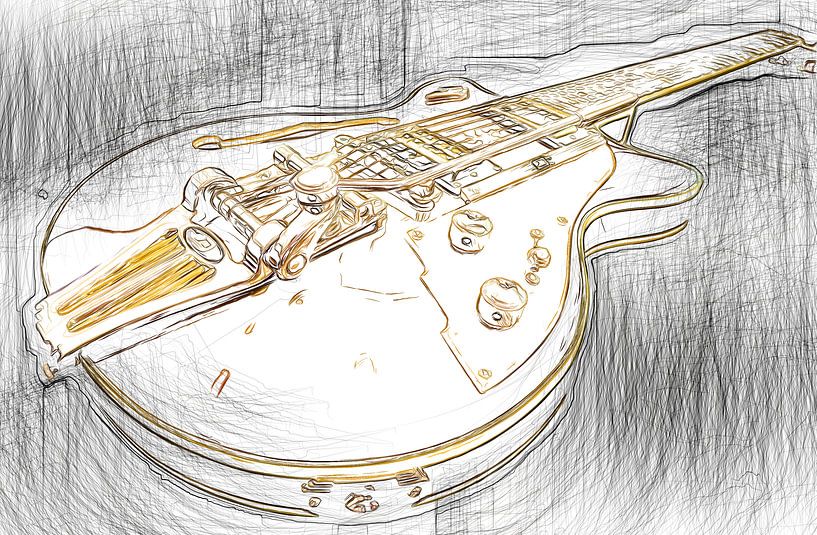 guitar by Karl-Heinz Lüpke