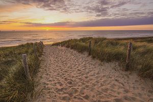 Strand, Meer und Sonne an der niederländischen Küste
