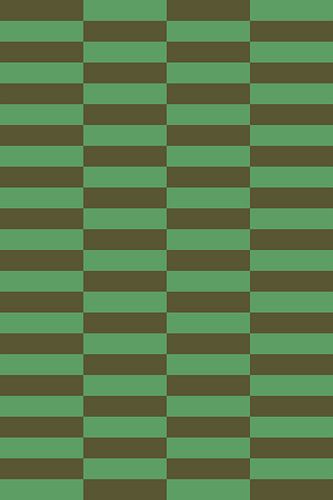 Felle kleuren en strepen collectie. Olijf en groen nr. 1