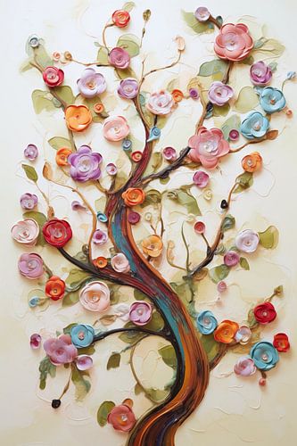 Bloemen abstract