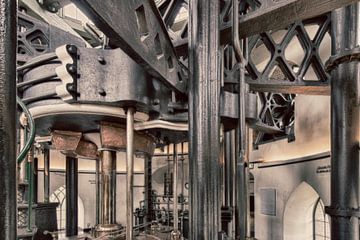 Interior Steam Pumping Station Cruquius 2 by Peter Jongeling