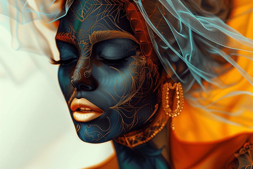 Schwarze Perle von Ton Kuijpers