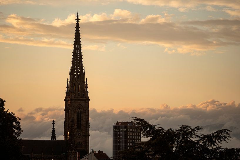 Mulhouse sunset by Richard Wareham
