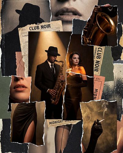 Midnight Jazz Noir by Jan Keteleer