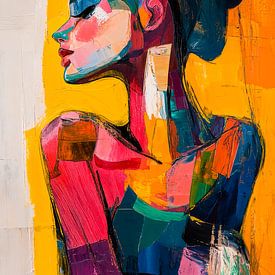 Farbenfrohes Profil von Harry Hadders Design