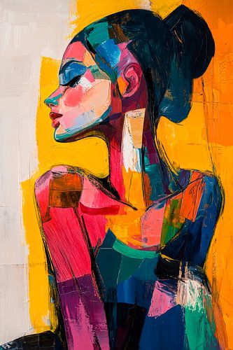 Colourful Profile by Harry Hadders Design